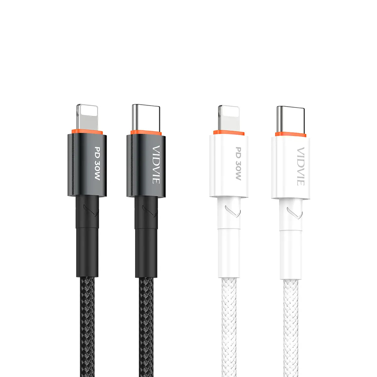 Pack 3 Cables Tipo-C a Lighting IP 30w PD Carga Rápida Y Segura, Trenzado Reforzado.