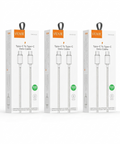 Pack 3 Cables Tipo-c a Tipo-c 100w PD Carga rápida y segura, Trenzado reforzado.